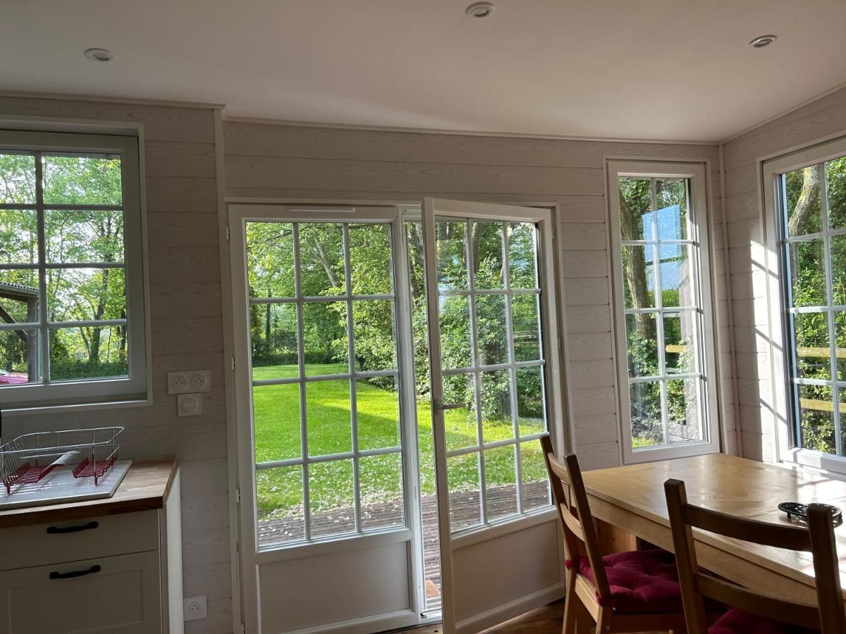 La Maison De L'Etang Manerbe Bagian luar foto