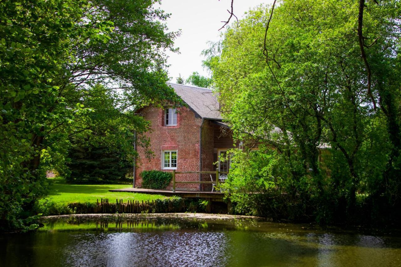La Maison De L'Etang Manerbe Bagian luar foto