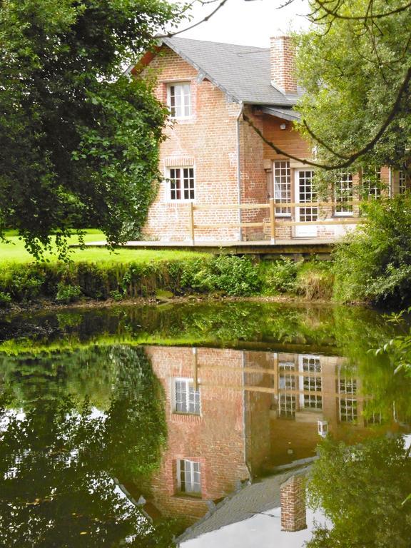 La Maison De L'Etang Manerbe Bagian luar foto